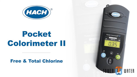 how to use the Hach® Pocket Colorimeter™ II video thumbnail