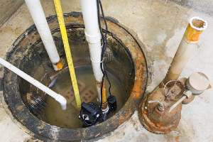 Water Collection Sump. It can be breeding ground for Legionella bacteria