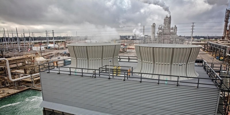 chemical plant cooling tower