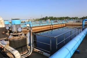 water treatment plant - water treatment plant within the pumps and pipelines