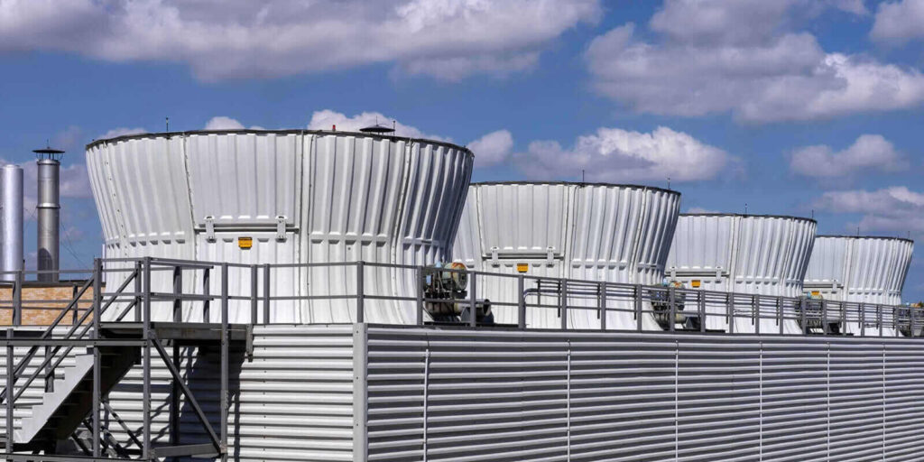 industrial cooling tower for HVAC