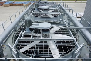 roof condition of industrial cooling tower